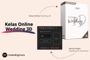 Kelas online undangan digital