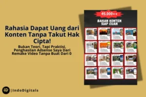 Rahasia Dapat Uang dari Konten Tanpa Takut Hak Cipta